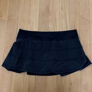 Lululemon sz 12 Pace Rival skirt 13” black